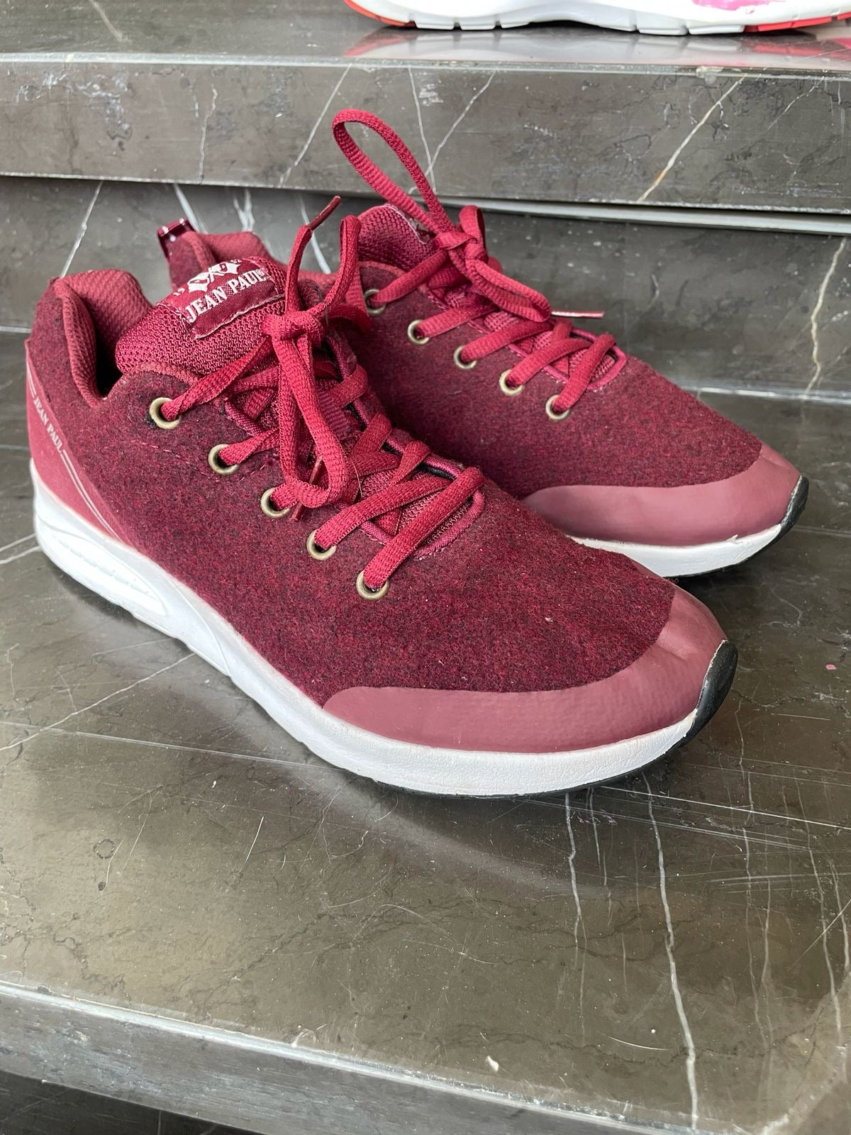 Jean Paul Maroon Sports Shoes | Condition 9/10 | Preloved