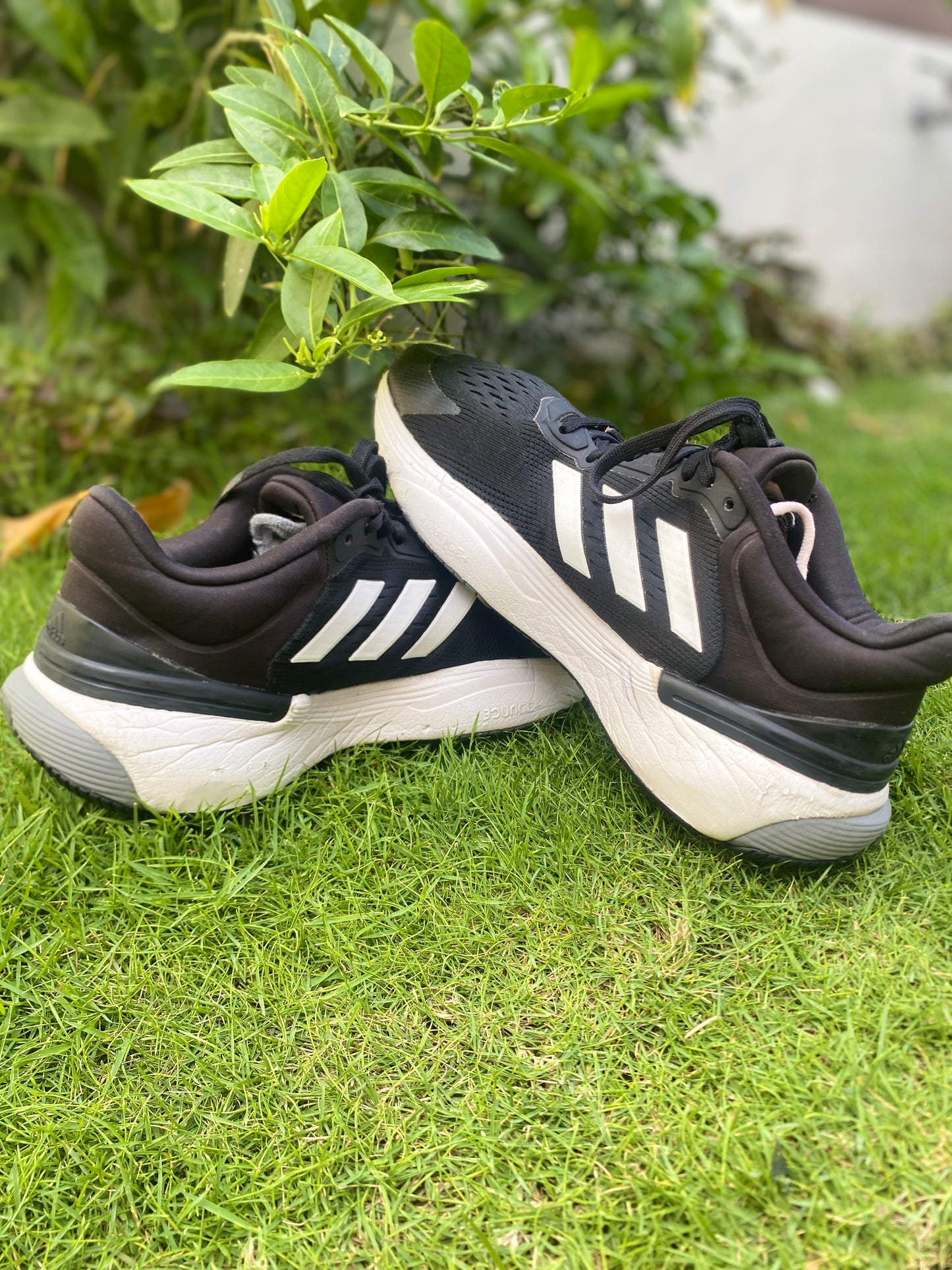 Adidas Response Super Black White Running Shoes