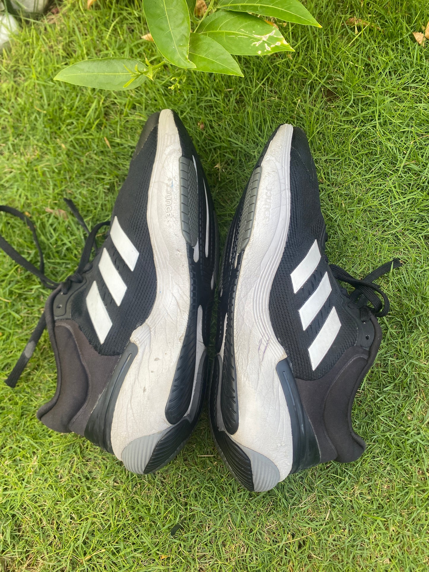 Adidas Response Super Black White Running Shoes