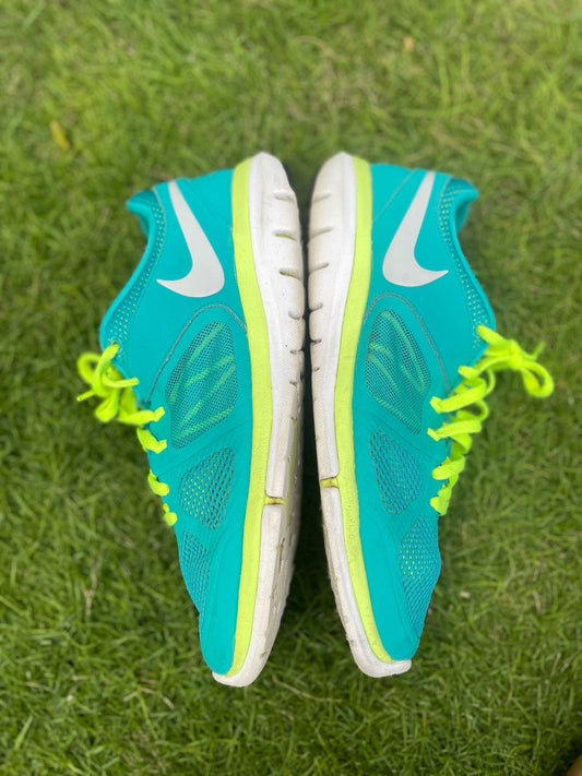 Nike Free Run 3 Turquoise Lime Running Shoes