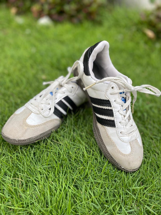 Adidas Samba OG Cream White Black Gum Sole Sneakers