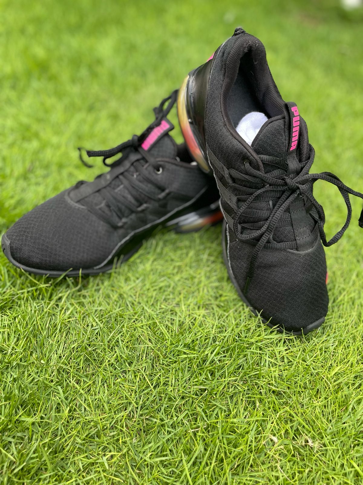 Puma Riaze Prowl Black Pink | Preloved Running Shoes