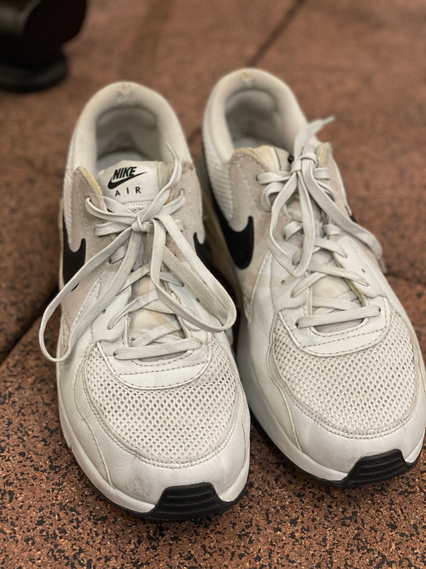 Nike Air Max Excee White Black | Preloved Casual Shoes